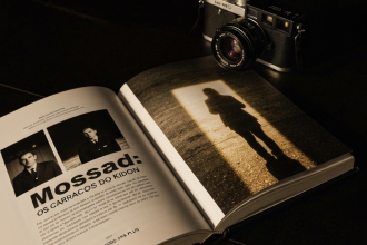 Capa do livro Mossad: Os Carrascos do Kidon de Eric Frattini.