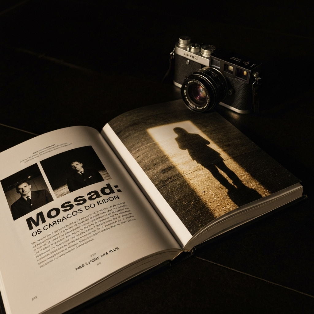Capa do livro Mossad: Os Carrascos do Kidon de Eric Frattini.