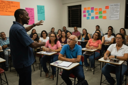 Podcast ALFA-EJA Transforma Brasil: lançamento no Dia do Professor.