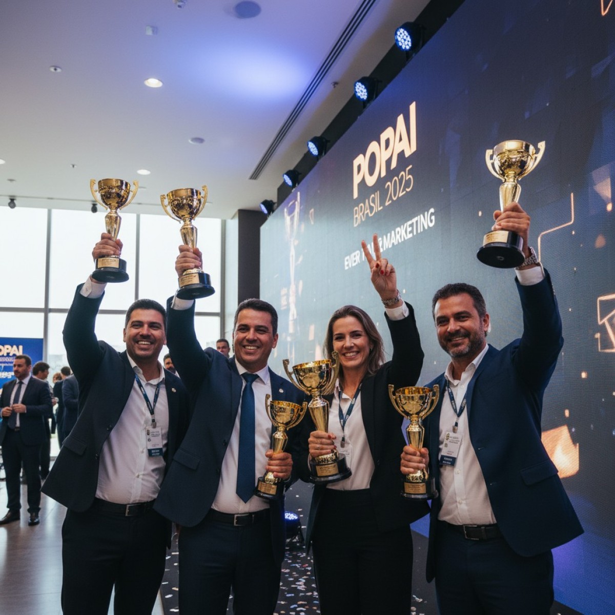 Logo EVER Trade Marketing Prêmio POPAI Brasil 2025