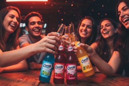 Corote Combo: Novos coquetéis gaseificados prontos para beber da Corote.