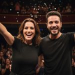 Elenco da comédia 'Casa, Comida e Alma Lavada' em cena.