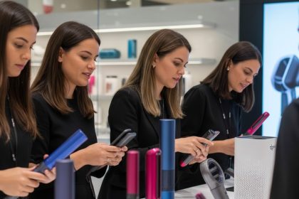 Inauguração da primeira loja Pop-Up da Dyson no Brasil, em São Paulo.