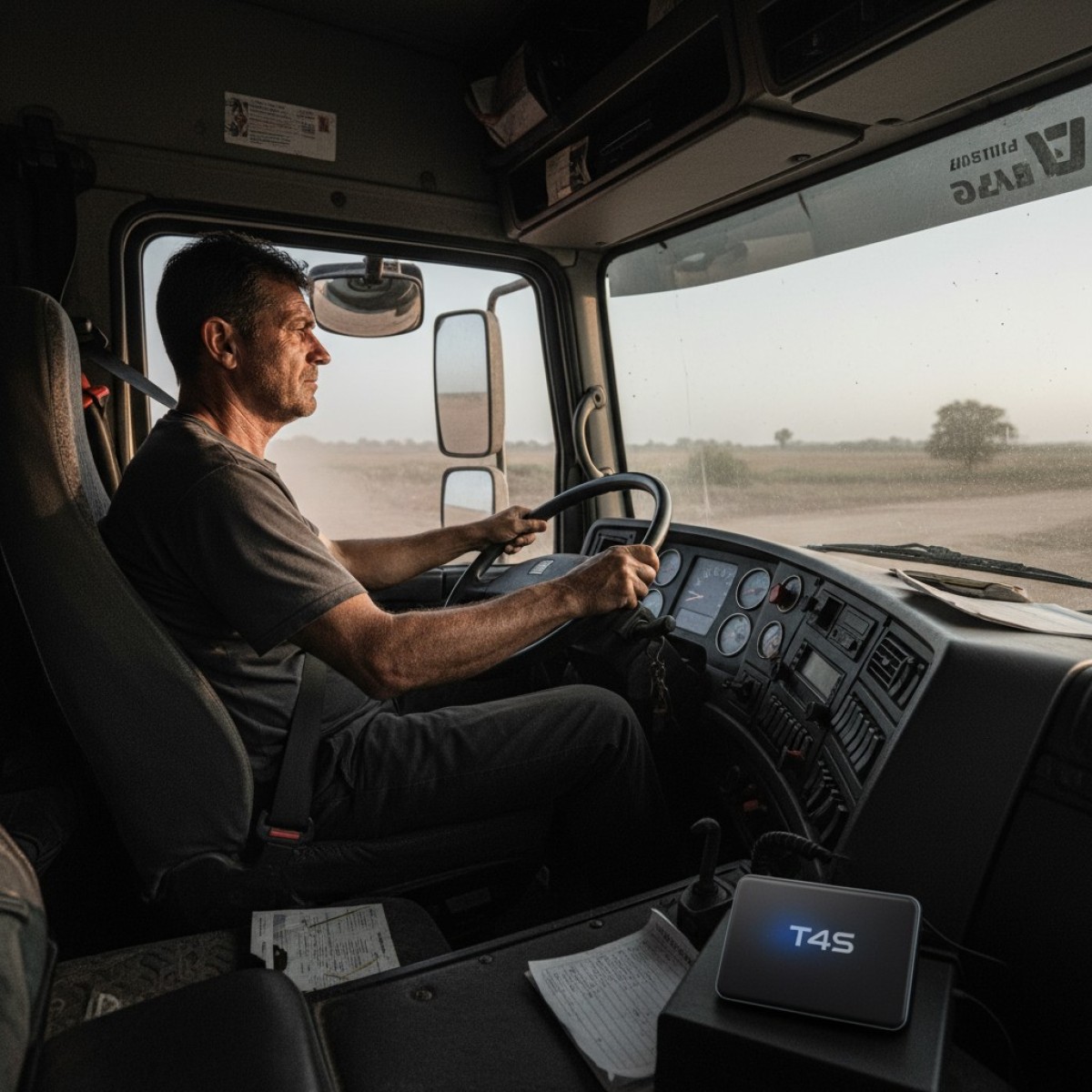 Bloqueio facial protege motoristas e cargas contra roubo