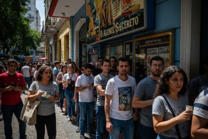 Cena do filme 'O Agente Secreto'