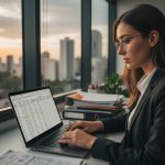 Empresa digitalizando processos fiscais para reforma tributária