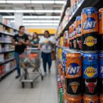 Embalagens temáticas da TNT Energy Drink com a NBA.