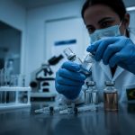 Cena do crime investigada pela perícia.