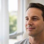 Prótese mandibular realçando o contorno facial.