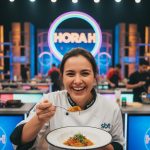 Chef Mariele Horbach no reality show Hora H