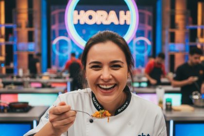 Chef Mariele Horbach no reality show Hora H