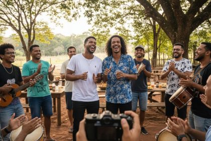 Akatu e Ronaldinho Gaúcho em 'Rolê Aleatório'