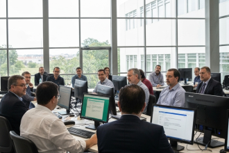 Fachada da UFPR com a inscrição 'Centro Nacional de Bens Públicos Digitais'