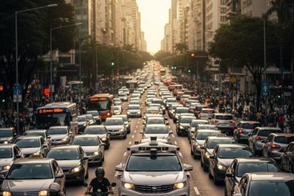 Robotáxi autônomo em ambiente urbano brasileiro