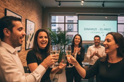Festa de 25 anos da Dinamize em São Paulo