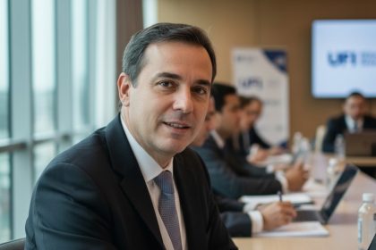 Maurício Macedo, vice-presidente da UBRAFE, na UFI Business Meeting em Bogotá.