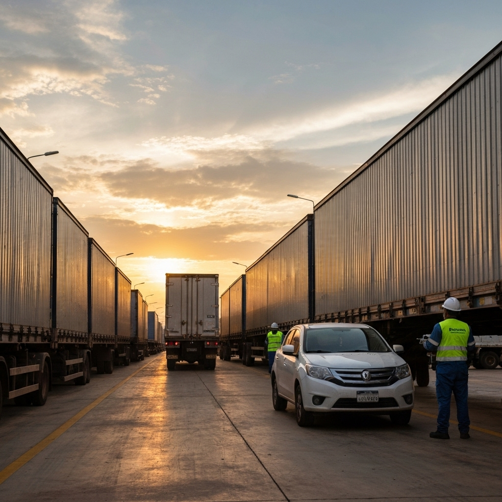 Galpões logísticos descentralizados, interior do Brasil
