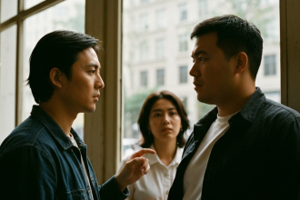 Elnatan Dolce e Davi Xiang Li, fundadores da Baiju Productions.