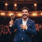 Elenco do musical Hairspray comemora vitória no Prêmio Bibi Ferreira.