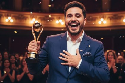 Elenco do musical Hairspray comemora vitória no Prêmio Bibi Ferreira.