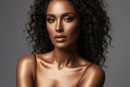 Cintia Abravanel exibe novo visual platinado e curto.