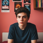 Personagens da Marvel em cena de filme.