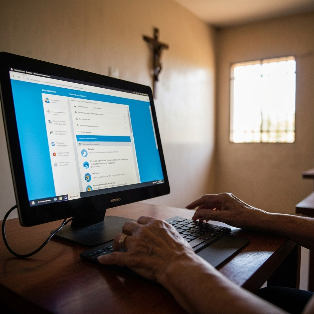 Tela da plataforma Eligovoto mostrando interface de votação eletrônica.