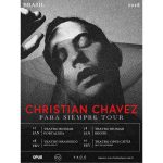 Christian Chávez, ex-RBD, anuncia shows no Brasil em 2026