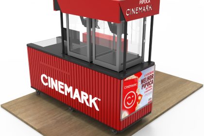 Cinemark lança Carrinho Gourmet com design inovador em SP