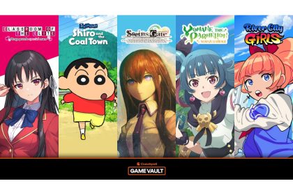 Crunchyroll Game Vault comemora 2 anos com novos jogos