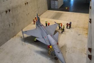 F-39 Gripen: Aeroporto de Navegantes recebe caça da FAB