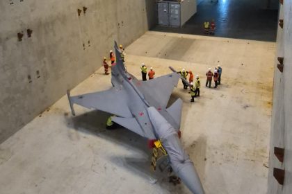 F-39 Gripen: Aeroporto de Navegantes recebe caça da FAB