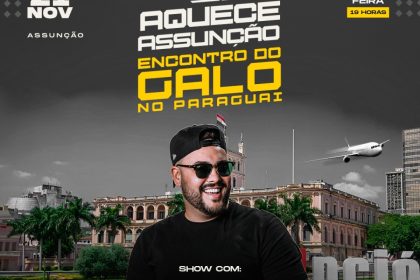 Festa do Galo agita Assunção na véspera da final da Sul-Americana