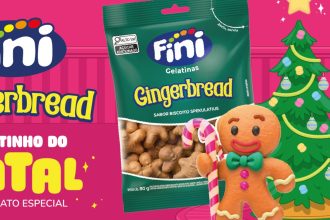 Fini lança bala de gelatina Gingerbread inédita para o Natal