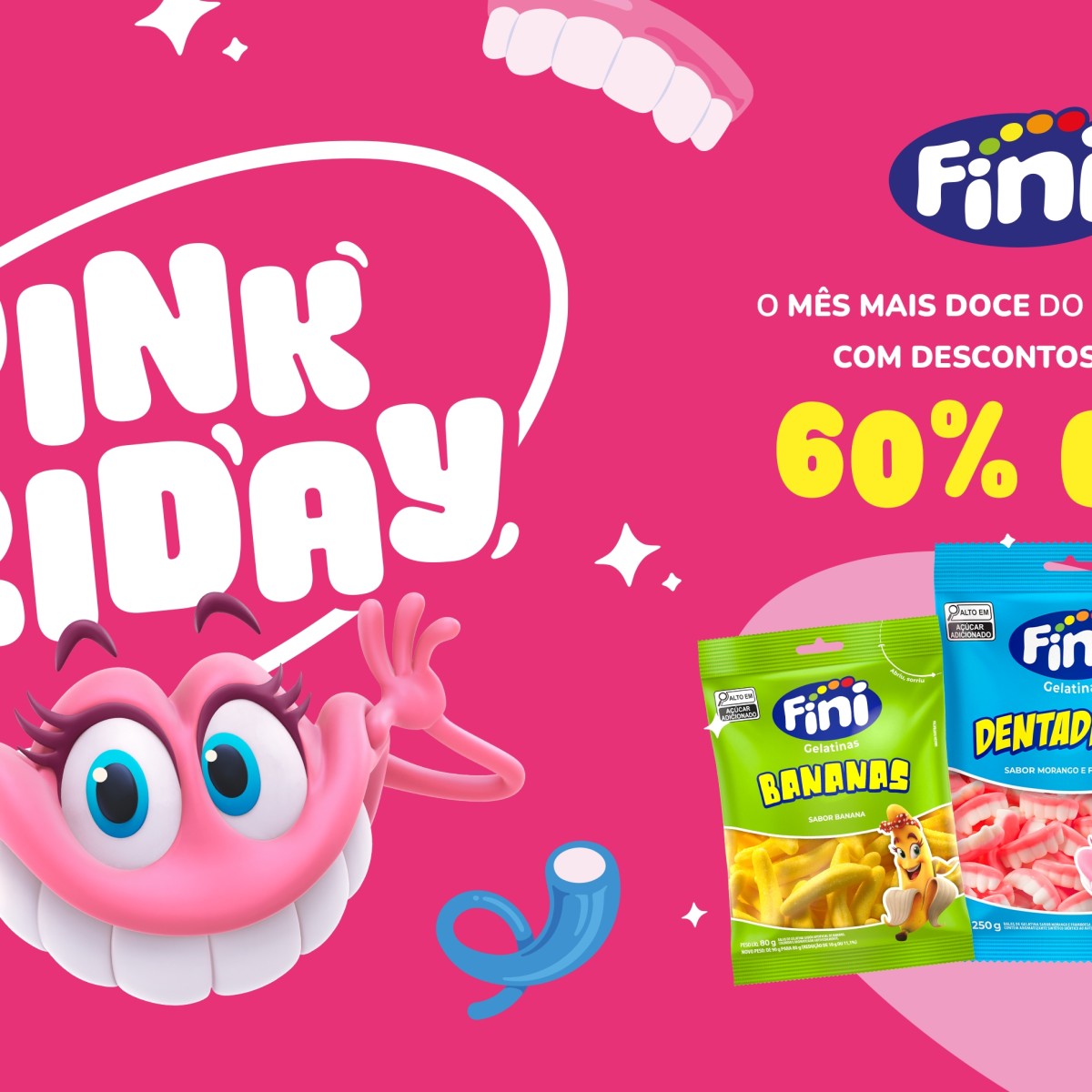 Fini transforma Black Friday em 'Pink Friday' com até 60% de desconto