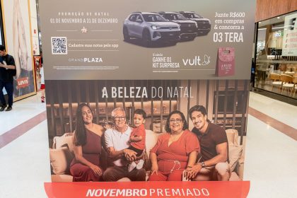 Grand Plaza sorteia carros e presenteia com produtos Vult