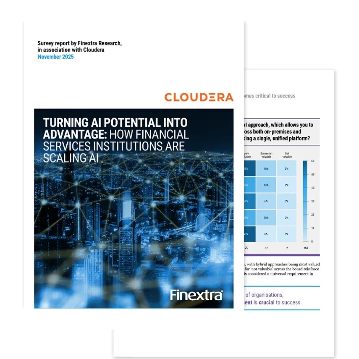 IA Híbrida: Finextra e Cloudera apontam novo padrão financeiro