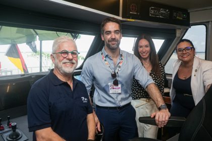 JAQ Hidrogênio: autoridades visitam barco-escola na COP30