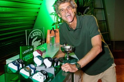 Lacoste Watches celebra legado esportivo com Guga Kuerten