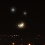 Lua e Saturno brilham no céu do Brasil nesta sexta-feira