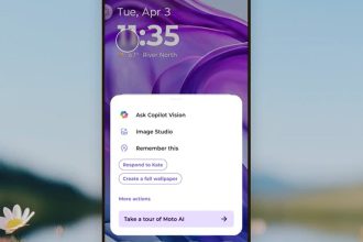 Motorola integra Copilot Vision com moto ai em smartphones