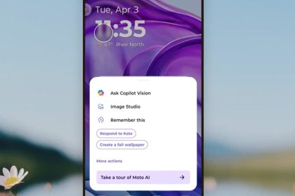 Motorola integra Copilot Vision com moto ai em smartphones