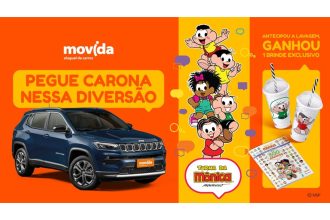 Movida e Turma da Mônica: ação especial com brindes nas lojas