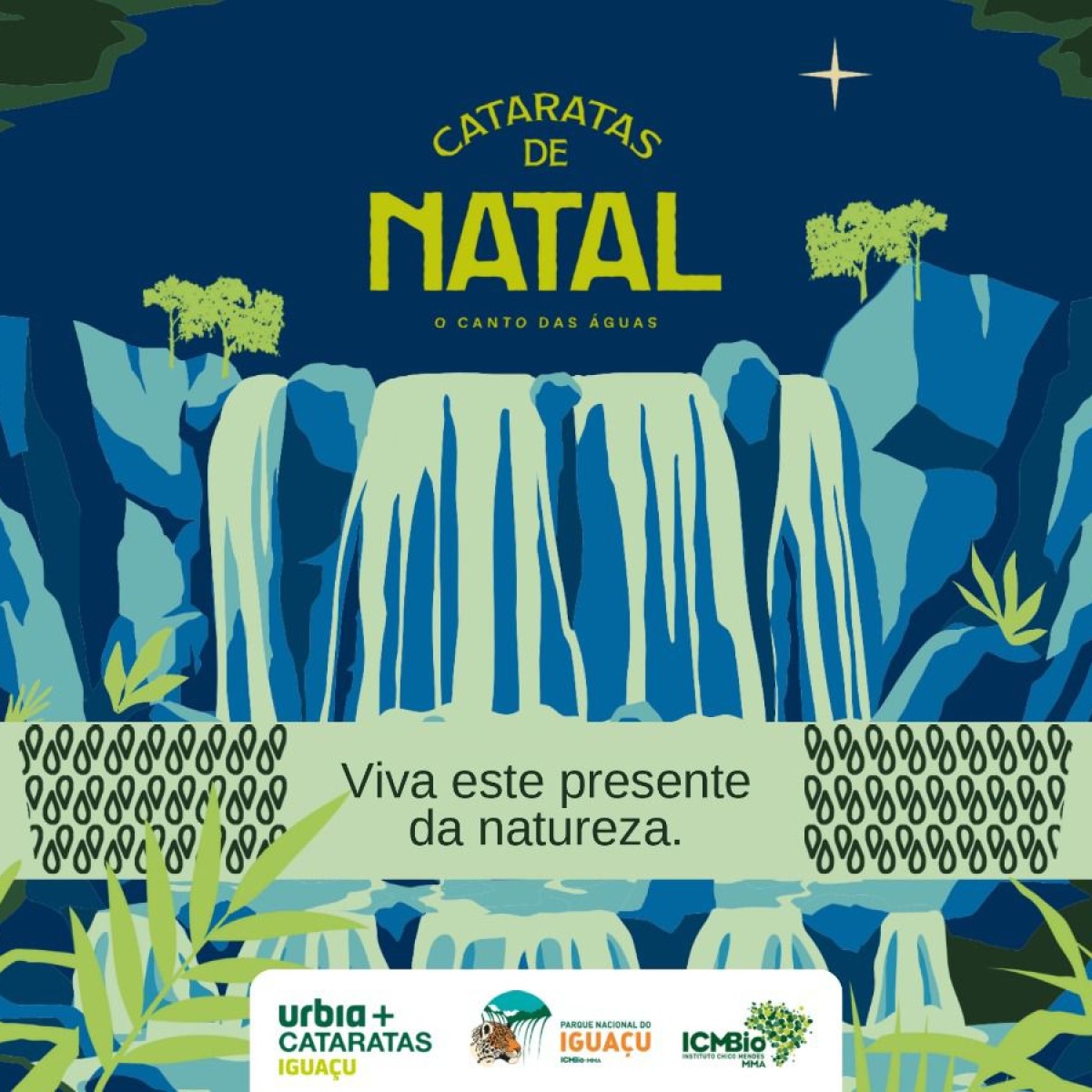 Natal no Iguaçu: espetáculo inédito une orquestra e as águas