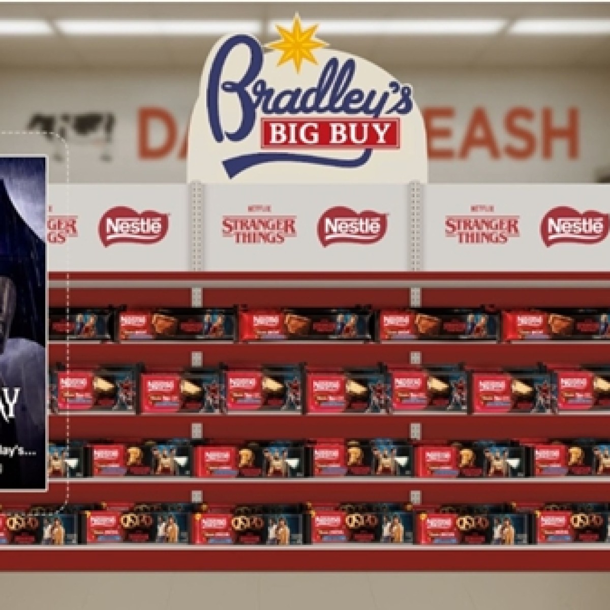 Nestlé transforma mercado de Stranger Things em experiência real