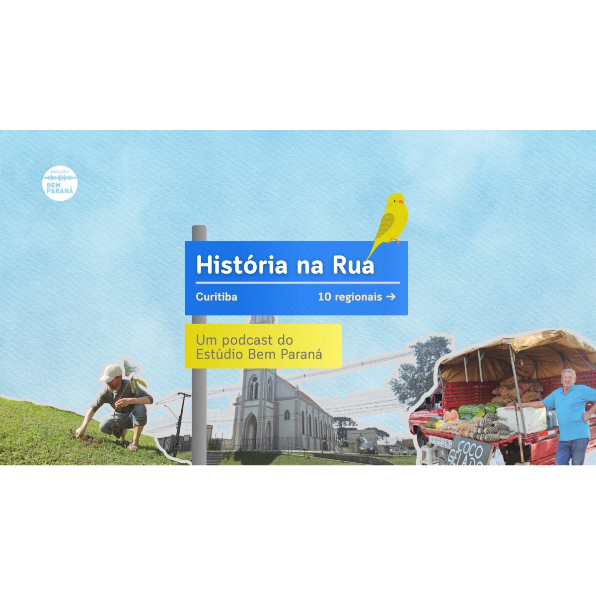 Podcast resgata história das ruas de Curitiba no Jornal Bem Paraná