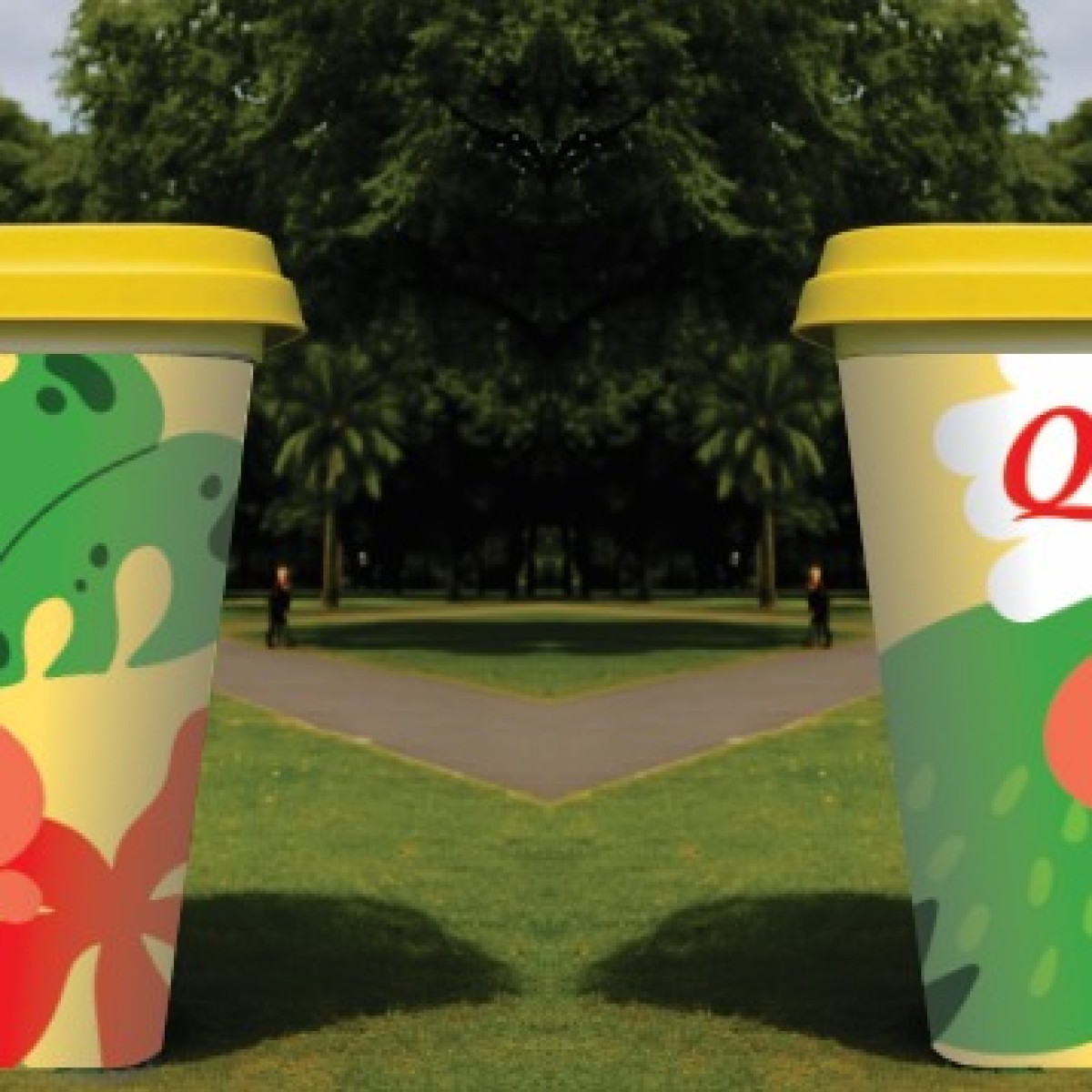 Qualy e Rebeca Andrade celebram reciclagem com ação no Villa-Lobos