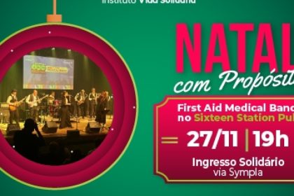 Show beneficente une música e solidariedade em Porto Alegre