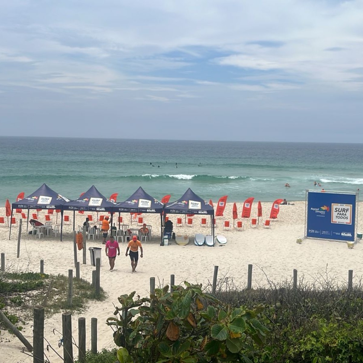 Surf Para Todos oferece atividades gratuitas no Rio de Janeiro