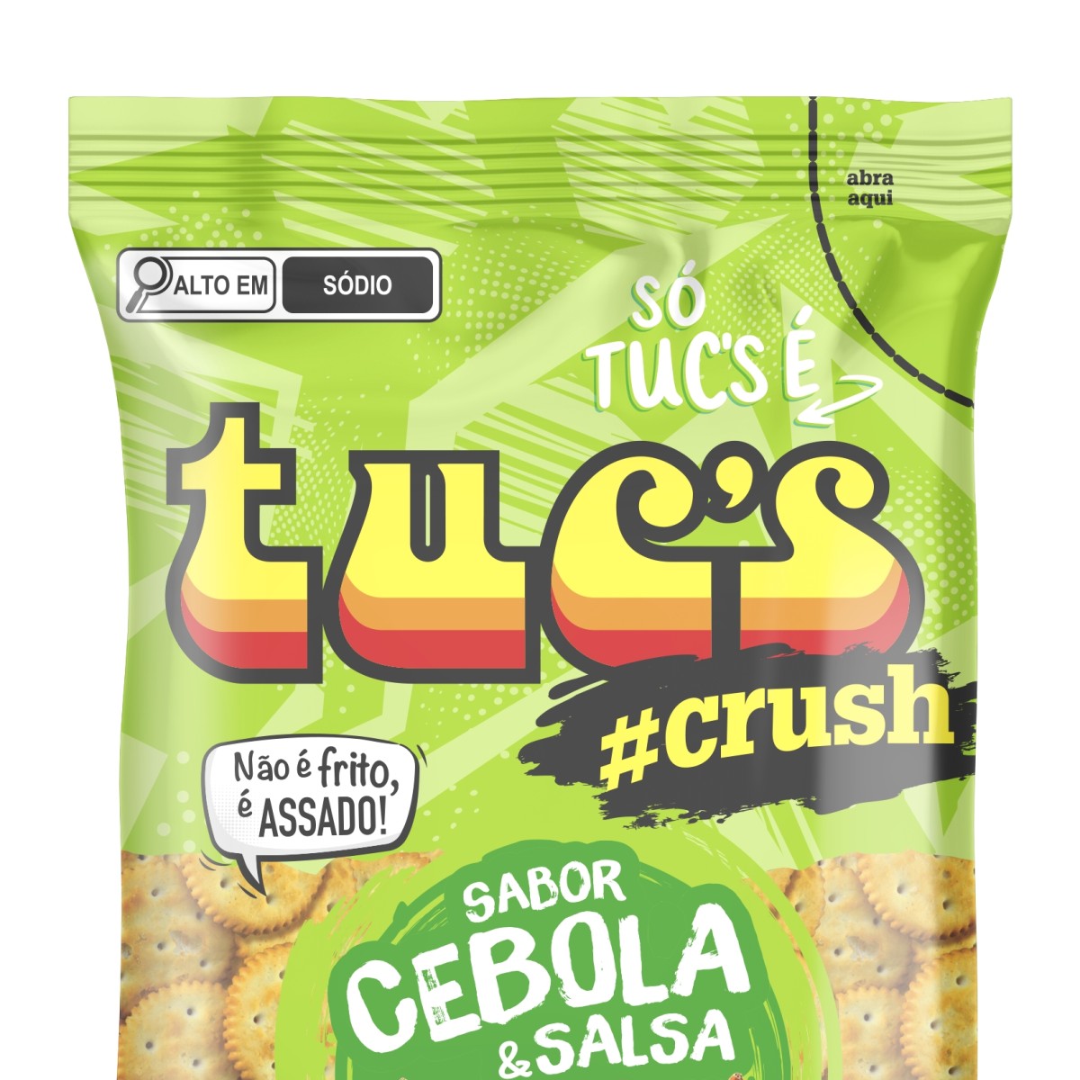 Tuc's Crush Cebola & Salsa chega ao mercado com sabor e crocância